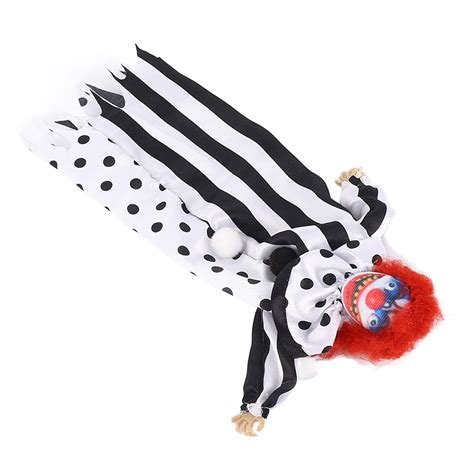 Clown Doll Scary Eerie Clown Doll Decoration Hanging Clown Doll