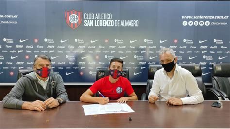 Hausch renovó su contrato San Lorenzo de América