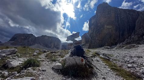 Vía Ferrata Piz da Lech de Boè Dolomitas YouTube