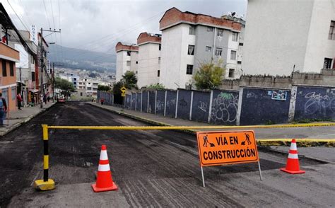 Nueva vía de Ponceano se suma al plan de rehabilitación vial Quito