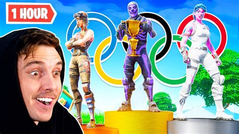 Lazarbeam FORTNITE MEME OLYMPICS FOR 1 HOUR BEST FUNNIEST MOMENTS