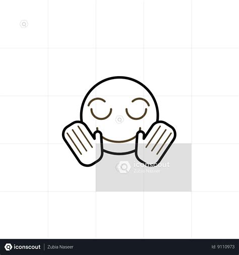 Hug Emoji Emoji Animated Icon download in JSON, LOTTIE or MP4 format