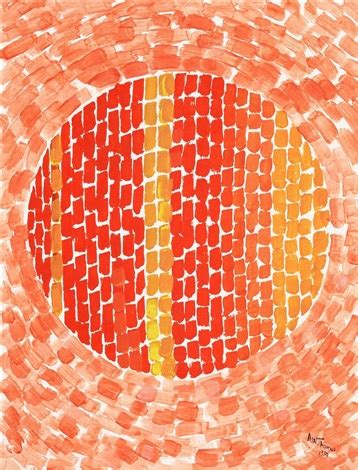 Alma Woodsey Thomas Abstract Painting By Alma Thomas On Artnet