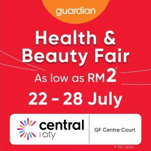 Guardian Health Beauty Fair At Central I City Exclusive Deals 22 28