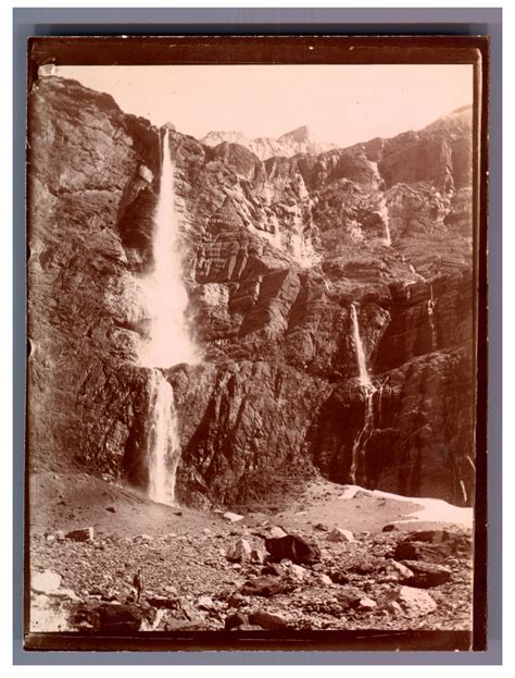 France Gavarnie Cascade Du Cirque De Gavarnie Par Photographie