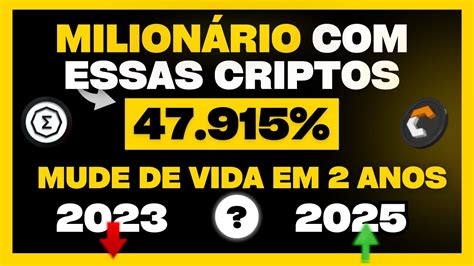 TOP 5 CRIPTOMOEDAS PARA FICAR MILIONÁRIO EM 2024 E 2025 YouTube