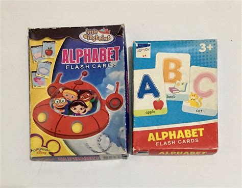 Preloved Alphabet Flash Cards Hobbies Toys Books Magazines