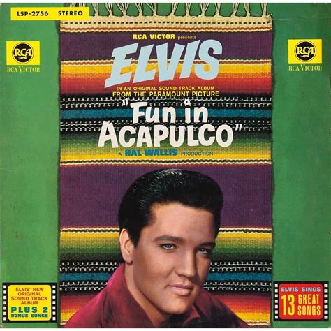 Fun In Acapulco By Elvis Presley Lp With Rabbitrecords Ref