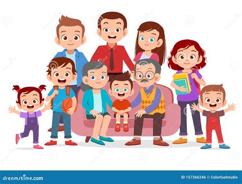 Family Together Clipart