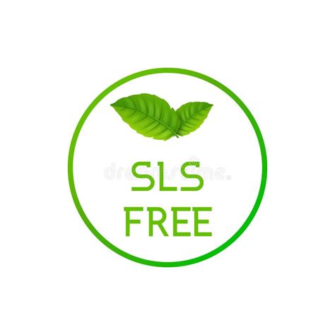 SÃmbolo De Icono Libre SLS Sulfato SÃmbolo De Sello Libre De