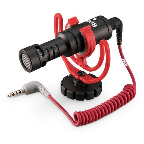 Rode VideoMicro Compact On Camera Lightweight DSLR Video Micro Microphone