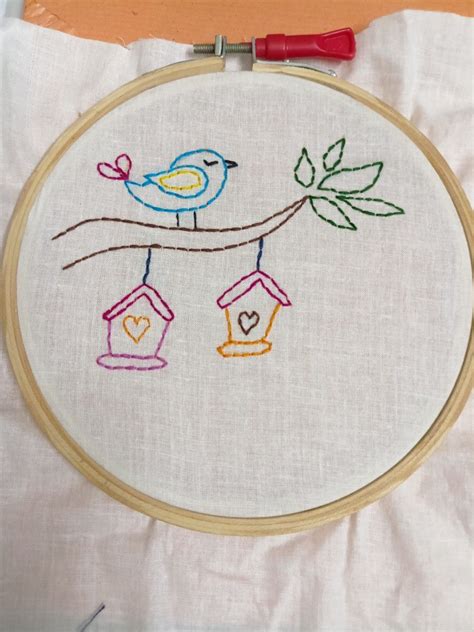 Back Stitch Simple Embroidery Designs Learn Embroidery Back Stitch