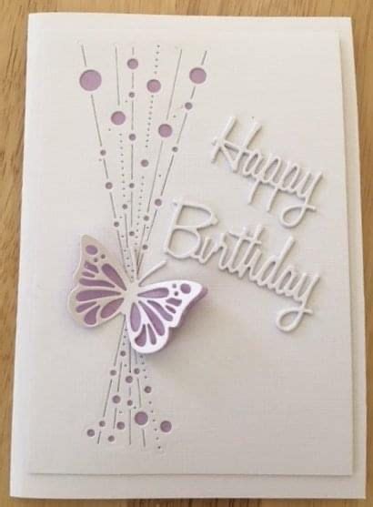 A Birthday Card With A Butterfly On It