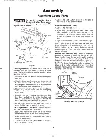 Bosch GCM12SD Miter Saw Installation Manual | Manualzz