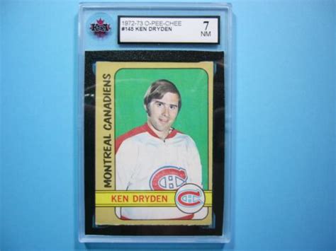 1972 73 O PEE CHEE NHL HOCKEY CARD 145 KEN DRYDEN KSA 7 NM SHARP 72