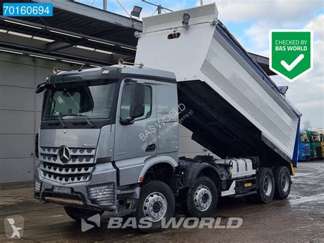 Camion Mercedes Benne Arocs 4145 8x4 Gazoil Euro 6 Occasion N°7313550