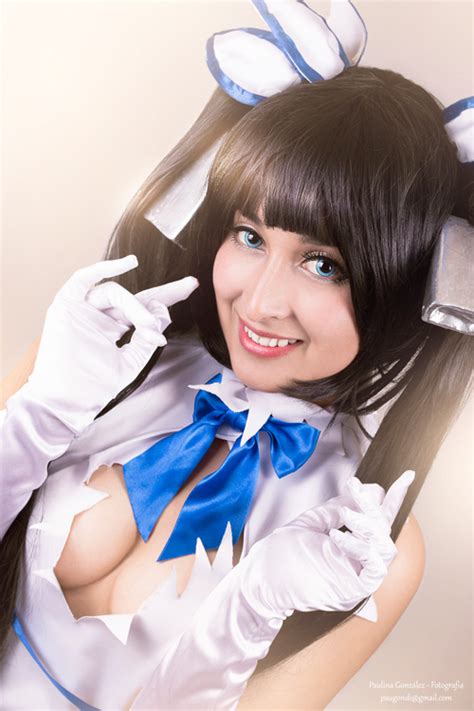 Hestia De Danmachi Mundo Cosplayer