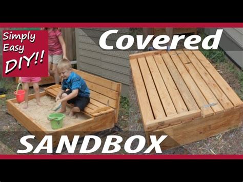 Diy Sandbox With Folding Seats - Velcromag