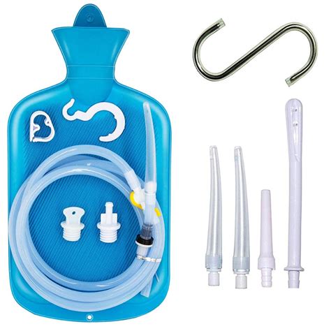 Buy Enema Bag L Home Enema Kit With Ft Long Silicone Hose Enema