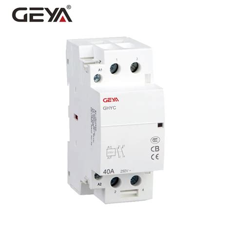 Geya Gyhc Household Modular Din Rail Mounting Ac Contactor P A A