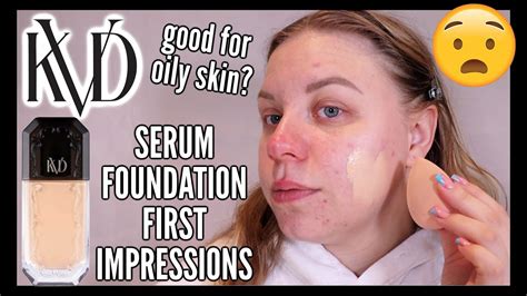 Kvd Beauty Good Apple Serum Foundation 🍎 Oily Skin Friendly