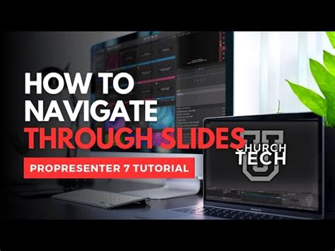 Propresenter Tutorial How To Navigate Through Slides Youtube