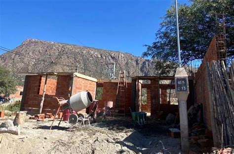 Cafayate El Ipv Construye Viviendas En El Barrio Finca El Socorro Ii