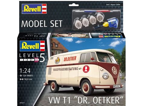 Revell Vw T Dr Oetker Dovan Komplektas Modelis