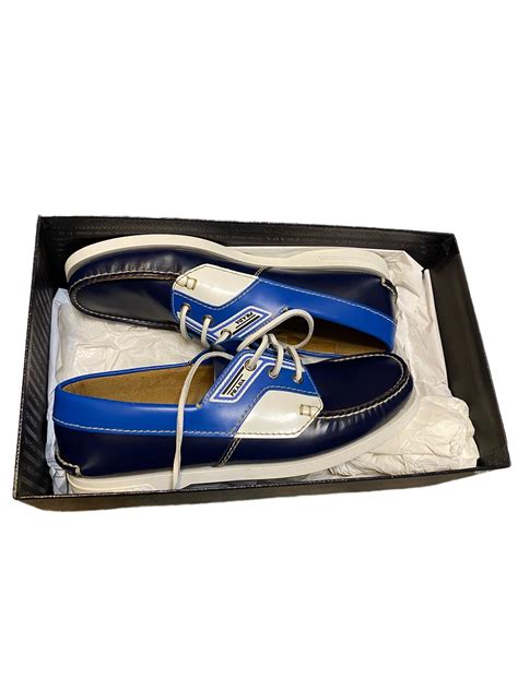 Prada boat shoes | Grailed