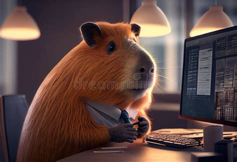 Anthropomorphic Capybara Stock Illustrations – 65 Anthropomorphic ...