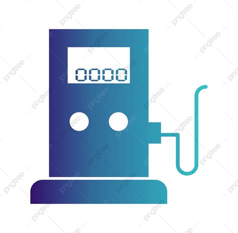 Gambar Vektor Stesen Minyak Ikon Gas Ikon Stesen Petrol Png Dan