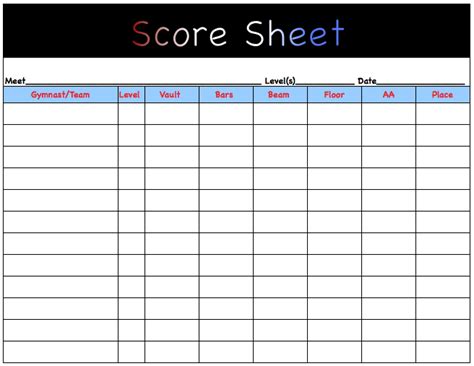 Kalooki Score Sheet Blank Related Keywords Kalooki Score Sheet Blank