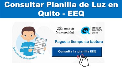 Consultar Planilla De Luz Quito EEQ Frente Ecuador