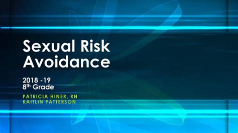 Sexual Risk Avoidance Th Grade Ppt Download