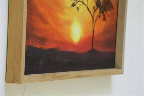 Sunset Painting By Pushpika Abeysekara Saatchi Art