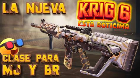 Krig 6 La Mejor Clase Para La Krig 6 En Ranked Y Battle Royale Call Of Duty Mobile Youtube