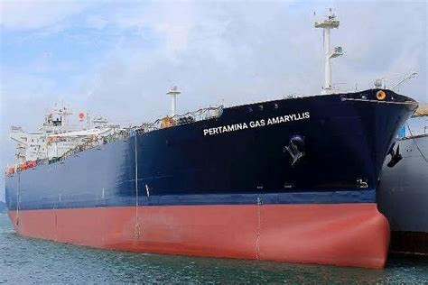 Pertamina Luncurkan Kapal Tanker Gas Ramah Lingkungan Terbesar Dunia