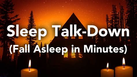 Fall Asleep In MINUTES Sleep Talk Down Guided Meditation Hypnosis For