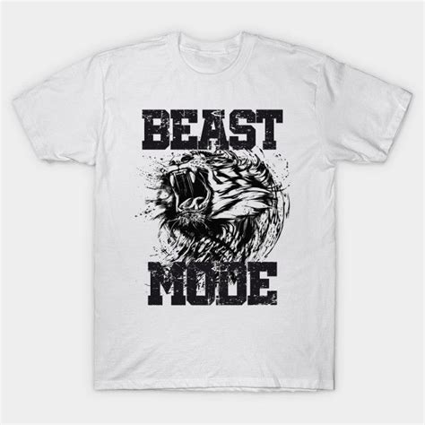 Beast Mode Bodybuilding T Shirt TeePublic Bodybuilding T Shirts