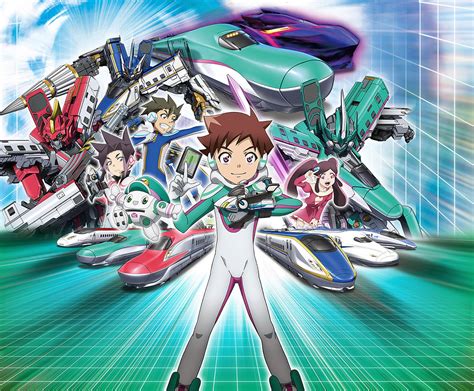 Shinkansen Henkei Robo Shinkalion The Animation Ep 1