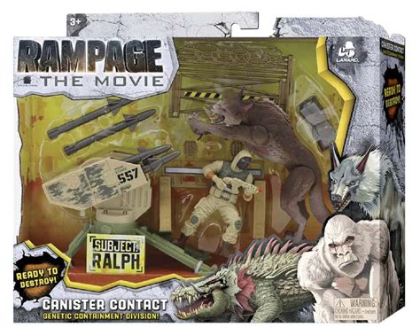 Rampage Furia Animale Le Creature Nelle Nuove Action Figures