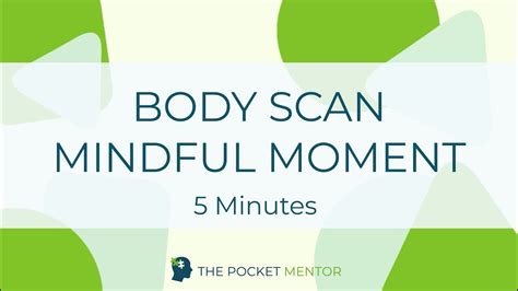 Body Scan Guided Mindfulness Meditation 5 Minutes 2022 Stress And