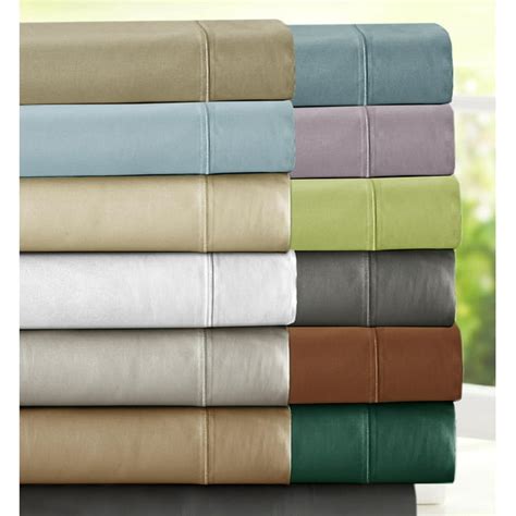 1000 Thread Count Luxury Egyptian Cotton Rich Sateen Sheet Set, 4pc ...