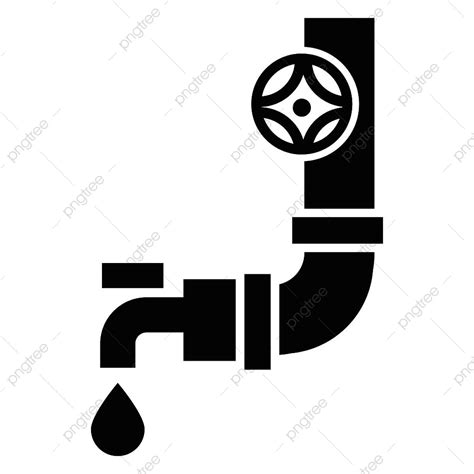 Water Tap Silhouette Vector PNG Plastic Water Tap Icon Ecology