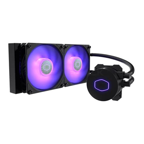 Cooler Master MasterLiquid ML240L V2 RGB High Performance CPU Cooler ...