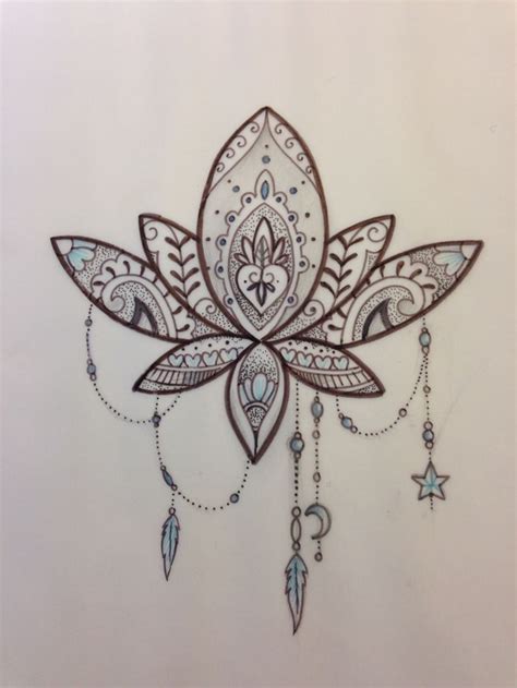 By A Wendy Mcaninch Tattoo Designs Lotus Flower Tattoo Flower Tattoo