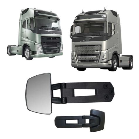 Espelho Retrovisor Rampa Frontal Volvo Fh Em Diante Direto