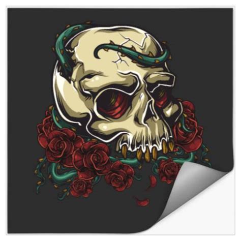 Rose Skull Gothic dark Art sold by Ehab Hassan | SKU 36088219 | 60% OFF ...