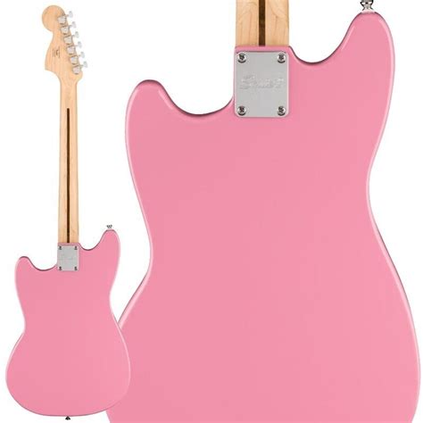 Squier Sonic Mustang Hh Flash Pink Maple Fingerboard Ebay