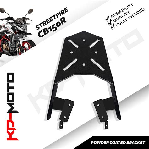 HONDA CB150R MOTORCYCLE TOP BOX BRACKET / CB150R ACCESSORIES / POWDER ...